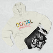 Dental assistant hoodie pink and leopard print