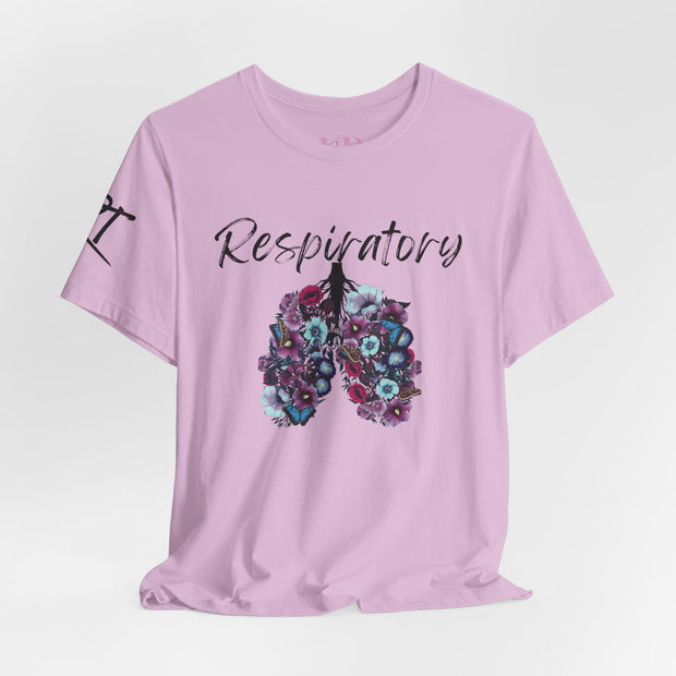 respiratory therapy lung shirt front