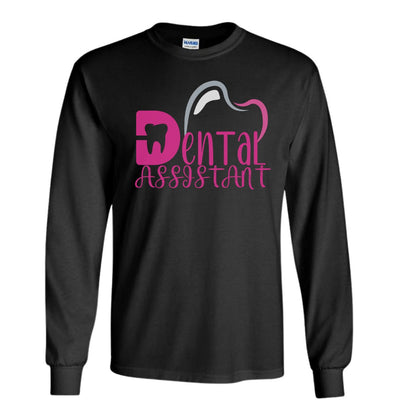 Dental assistant long sleeve shirt - VanessaRae