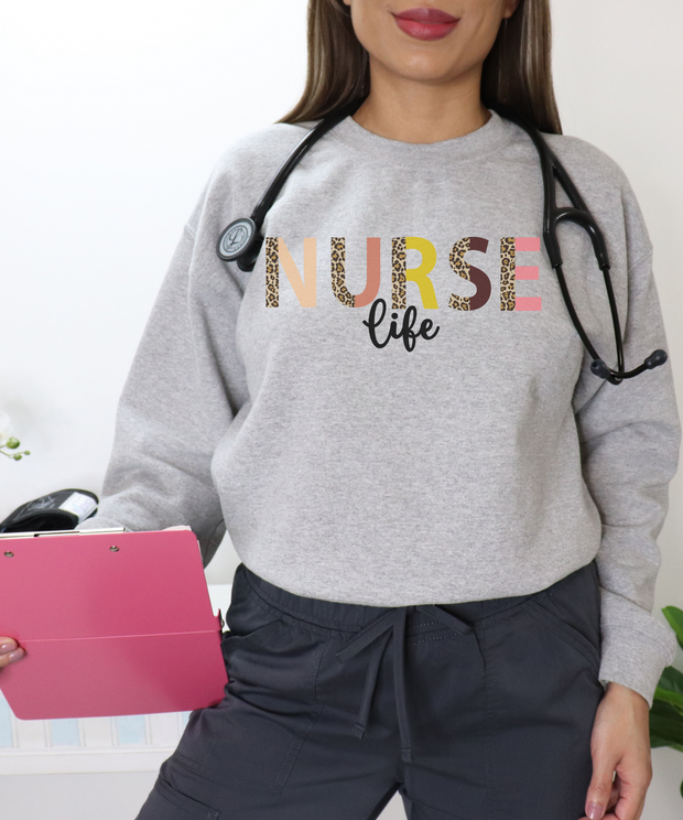 nurse life sweatshirt