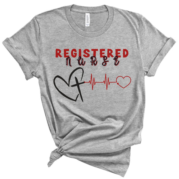 Registered nurse shirt - faith - VanessaRae