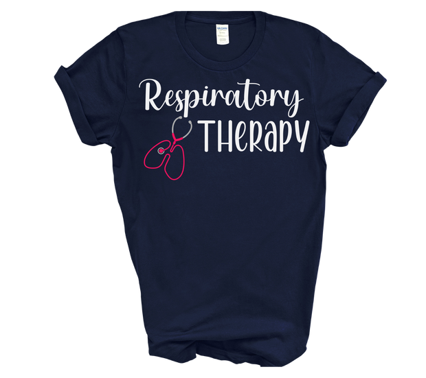 respiratory therapist t-shirt, front