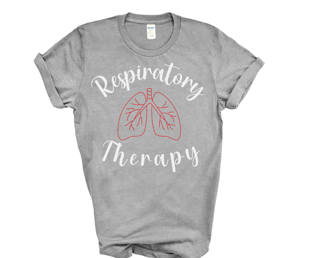 Respiratory Therapist shirt  - red lungs