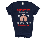 navy respiratory therapist whats your superpower tshirt